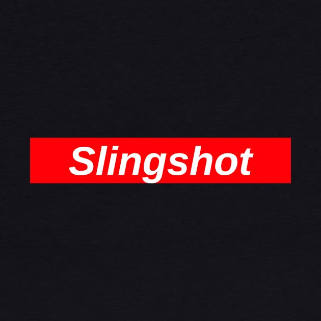 Slingshot // Red Box Logo by FlexxxApparel